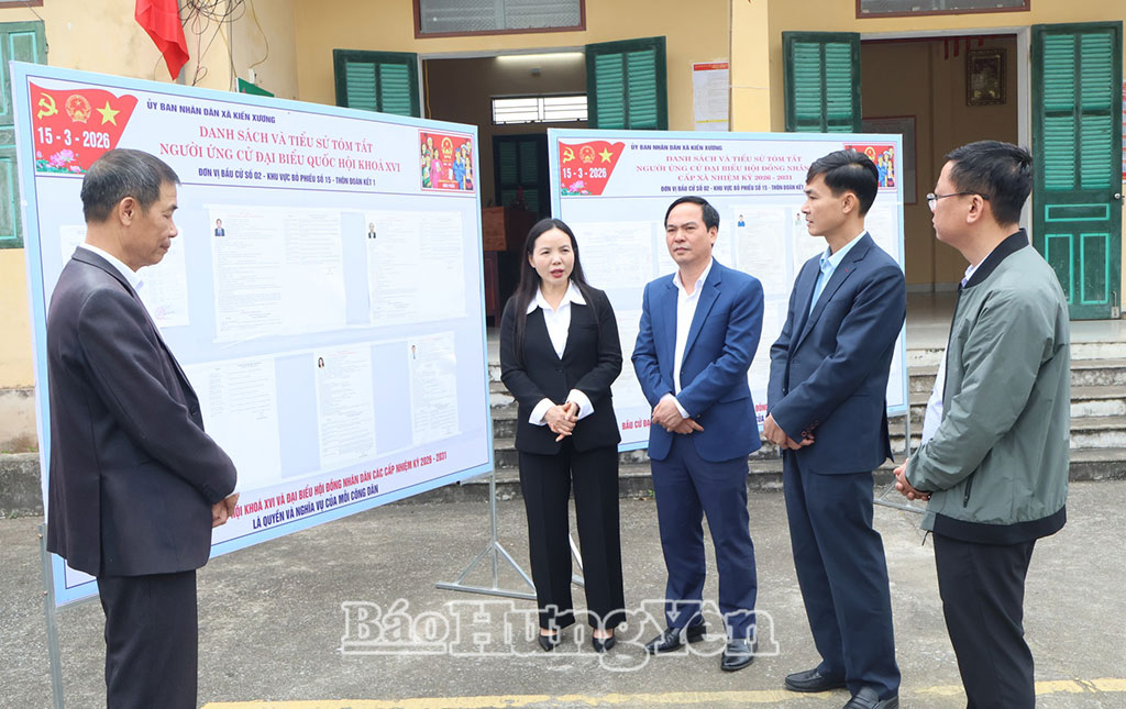   Kiểm tra công tác VV88id casino và khuyến mãi đại biểu VV88 casino đăng ký khóa XVI và đại biểu HĐND các cấp nhiệm kỳ 2026 - 2031