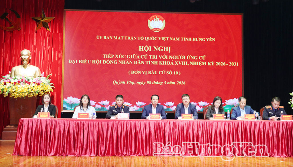   Hội nghị tiếp xúc giữa cử tri với những người ứng cử đại biểu HĐND tỉnh khóa XVIII tại đơn vị VV88id casino và khuyến mãi số 10