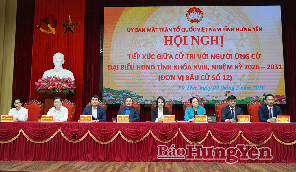   Hội nghị tiếp xúc giữa cử tri với những người ứng cử đại biểu HĐND tỉnh khóa XVIII tại đơn vị VV88id casino và khuyến mãi số 12