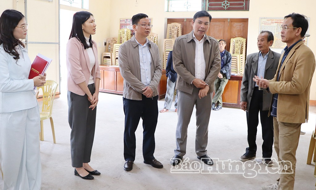   Đồng chí Phó Chủ tịch Thường trực UBND tỉnh kiểm tra công tác chuẩn bị VV88id casino và khuyến mãi tại các xã Kiến Xương và Bình Thanh