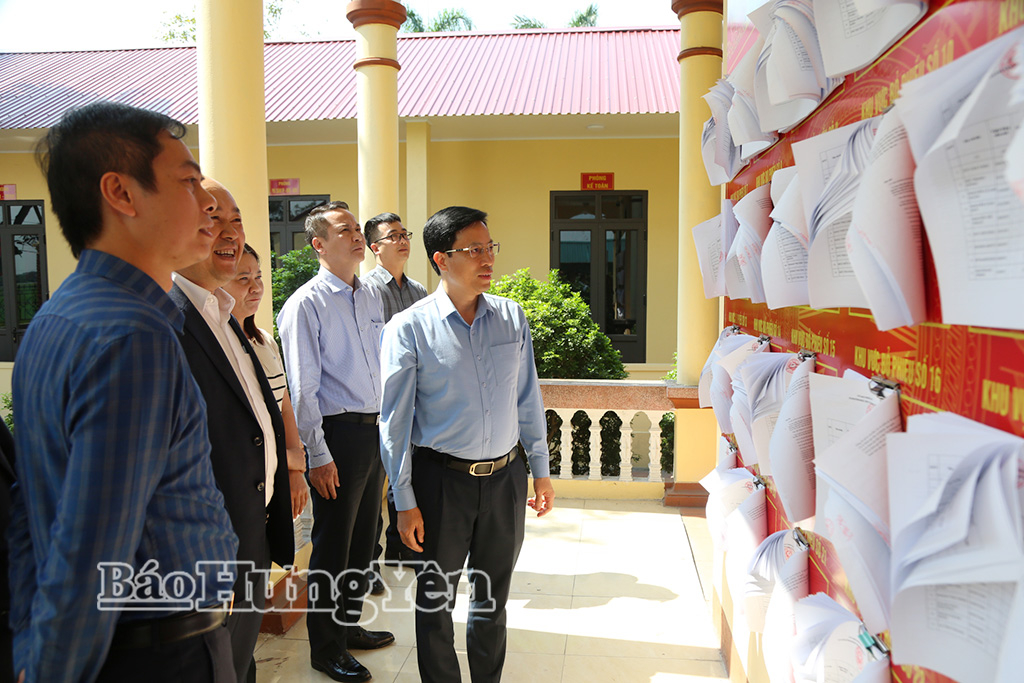   Đồng chí Phó Chủ tịch UBND tỉnh Lại Văn Hoàn kiểm tra công tác VV88id casino và khuyến mãi