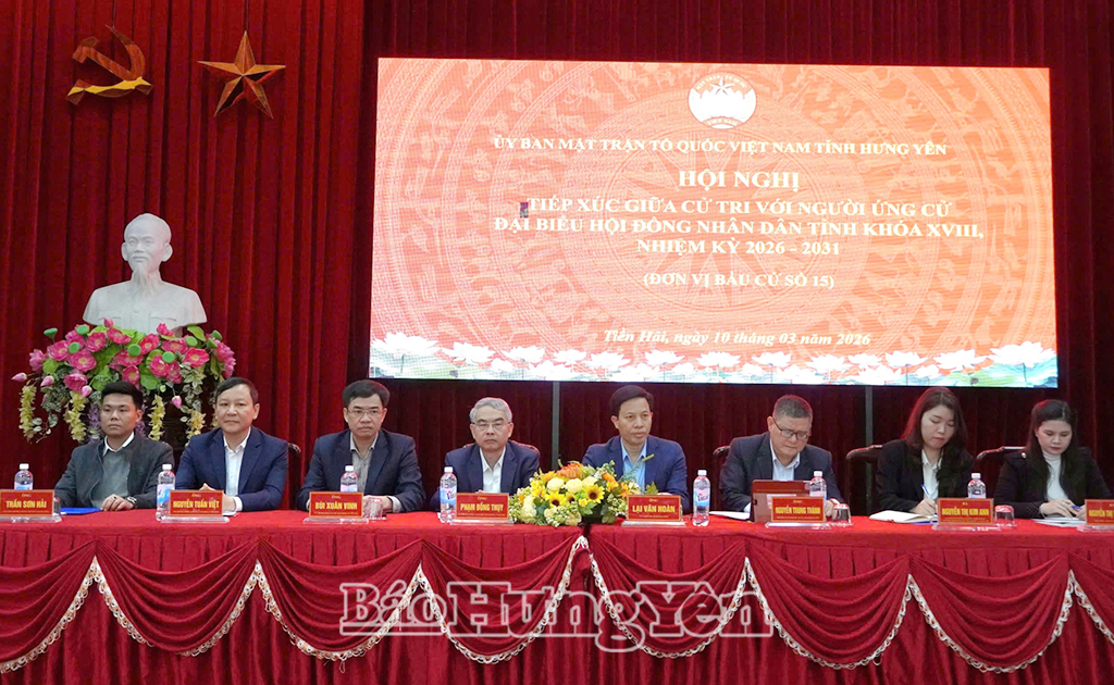   Hội nghị tiếp xúc giữa cử tri với những người ứng cử đại biểu HĐND tỉnh khóa XVIII tại đơn vị VV88id casino và khuyến mãi số 15