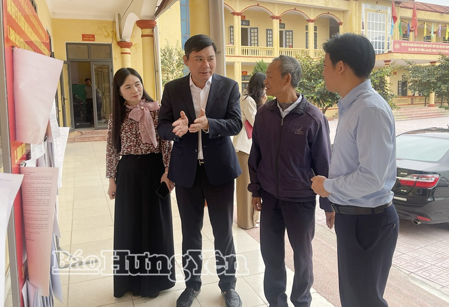   Đồng chí Phó Chủ tịch Thường trực UBND tỉnh kiểm tra công tác VV88id casino và khuyến mãi tại một số địa phương