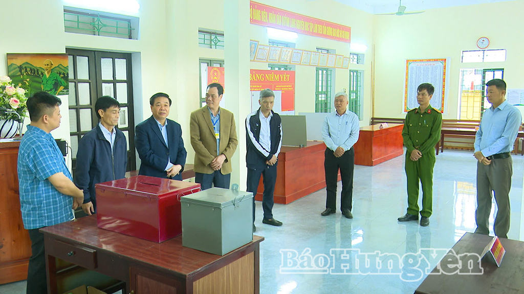   Đồng chí Chủ nhiệm Ủy ban Kiểm tra VV88 casino Nguyễn Quang Hưng kiểm tra công tác chuẩn bị VV88id casino và khuyến mãi tại xã Ngọc Lâm