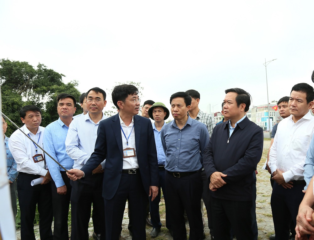   Đồng chí Phó Bí thư VV88 casino, Chủ tịch UBND tỉnh Phạm Quang Ngọc kiểm tra tình hình triển khai một số dự án VV88 dự đoán xổ số ba miền siêu chính xác