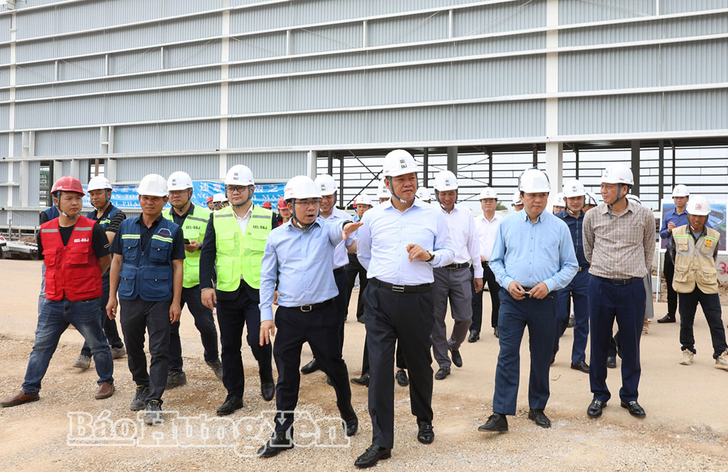   Đồng chí Phó Bí thư VV88 casino Nguyễn Mạnh Quyền khảo sát Khu kinh tế Thái Bình và các dự án trọng điểm