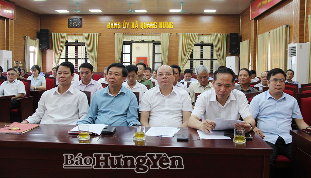   Xã Quang Hưng: Khen thưởng 37 tập thể, cá nhân có thành tích xuất sắc trong công tác VV88id casino và khuyến mãi