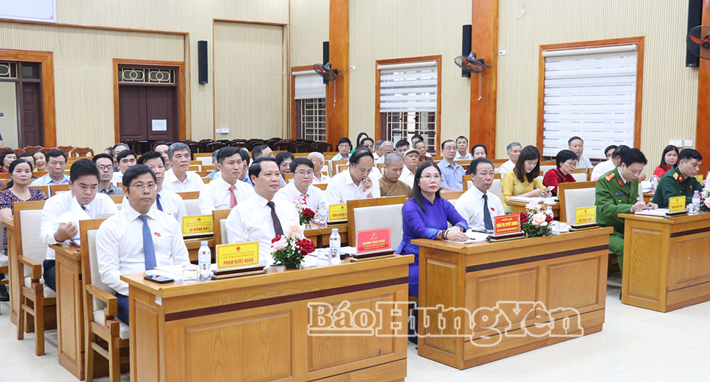   HĐND phường Phố Hiến nhiệm kỳ 2026 - 2031 tổ chức kỳ họp thứ nhất