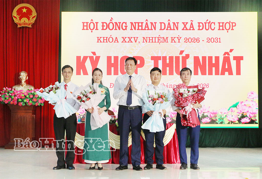   HĐND xã Đức Hợp khóa XXV tổ chức kỳ họp thứ nhất