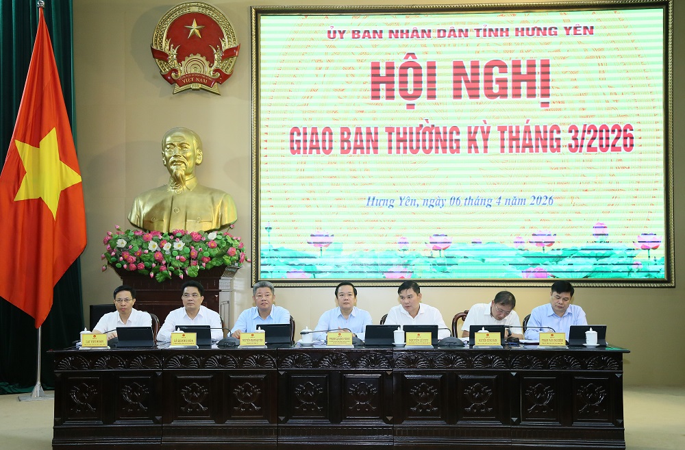 UBND tỉnh: Hội nghị giao ban thường kỳ tháng 3/2026