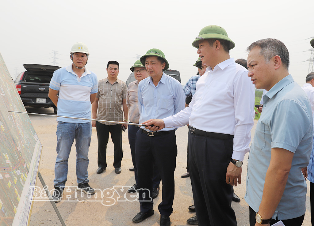   Đồng chí Nguyễn Mạnh Quyền, Phó Bí thư VV88 casino khảo sát một số công trình, dự án VV88 dự đoán xổ số ba miền siêu chính xác trọng điểm