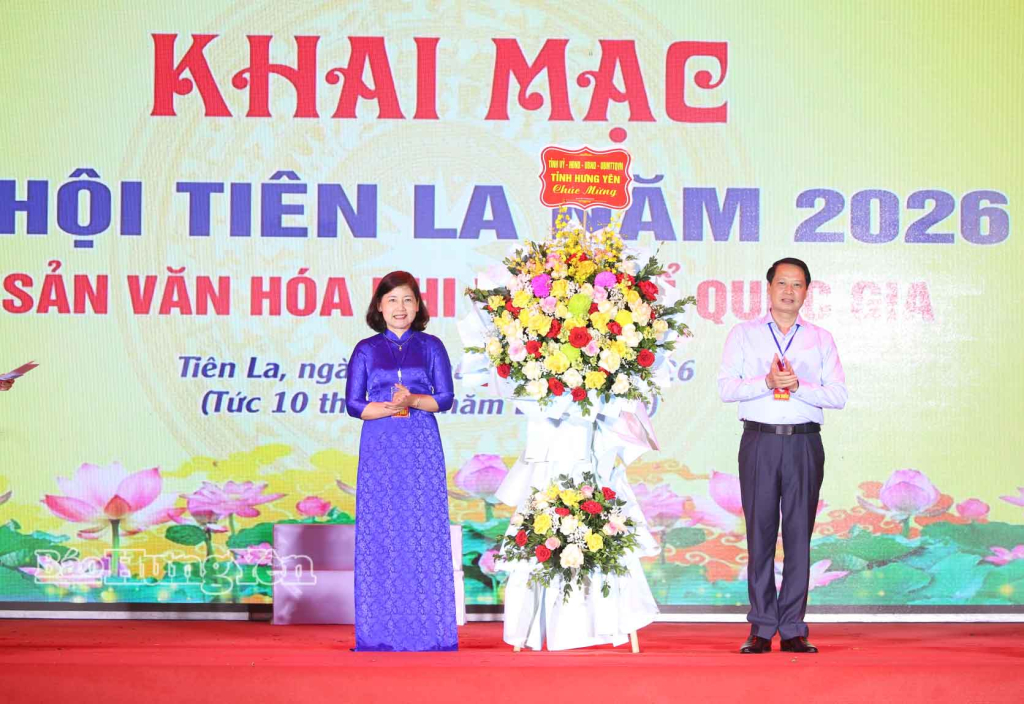   Khai mạc lễ hội Tiên La năm 2026