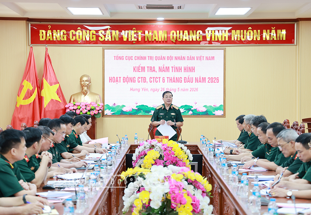   Đoàn kiểm tra của Tổng cục VV88 đăng ký nhận ngay 58k Quân đội nhân dân Việt Nam kiểm tra, nắm tình hình công tác Đảng, công tác chính trị tại Bộ Chỉ huy Quân sự VV88 là nền tảng casino trực tuyến uy tín hàng đầu
