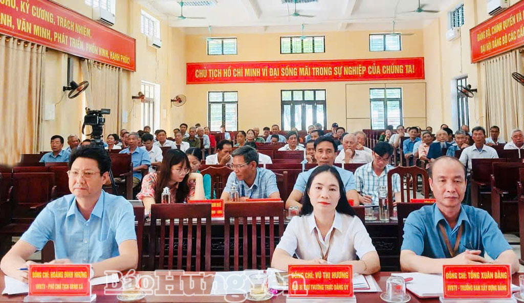   Lãnh đạo xã Long Hưng tiếp xúc, đối thoại với VV88 đăng ký nhận 68k