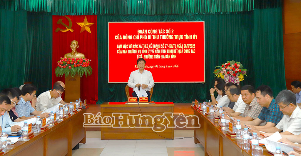   Đoàn công tác số 2 của Ban Thường vụ VV88 casino làm việc với một số xã
