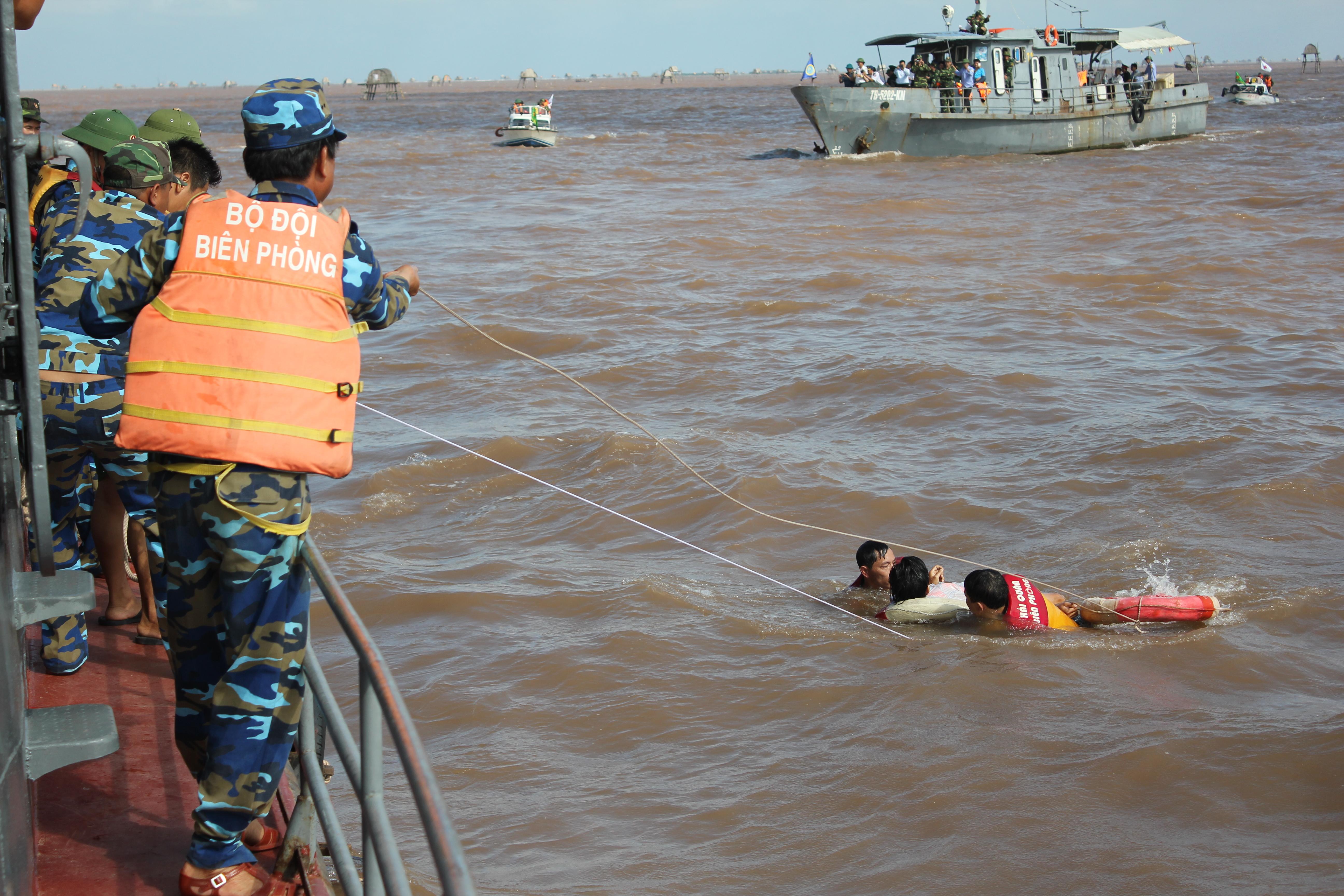   Tổ chức diễn tập phòng, chống thiên tai và tìm kiếm cứu nạn năm 2018