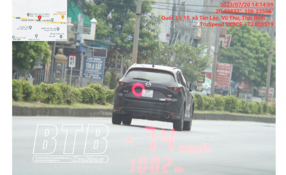   Trong tuần, xử lý phạt nguội 34 trường hợp