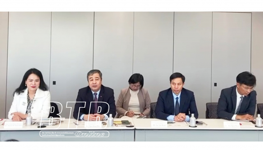   Đồng chí Bí thư VV88 casino thăm, làm việc với lãnh đạo Tập đoàn Marubeni