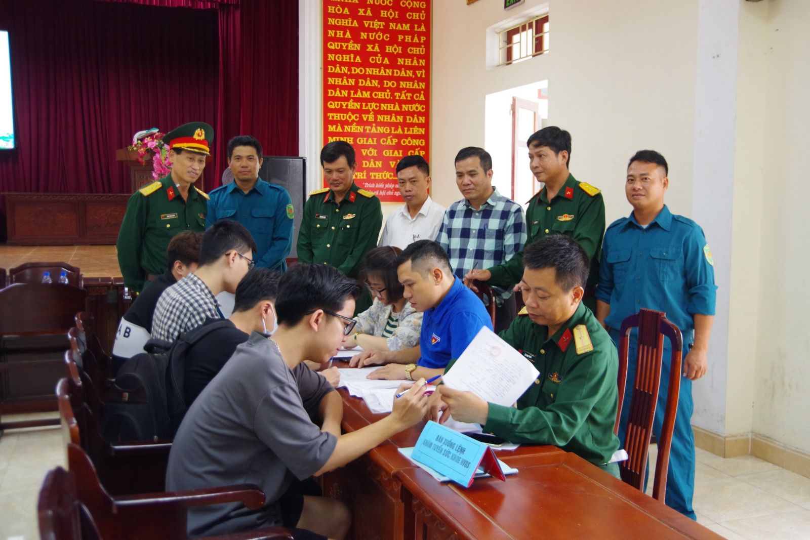   Thành phố Thái Bình: Sơ tuyển nghĩa vụ quân sự năm 2024