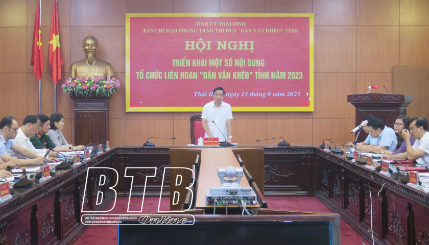   Triển khai một số nội dung tổ chức liên hoan 