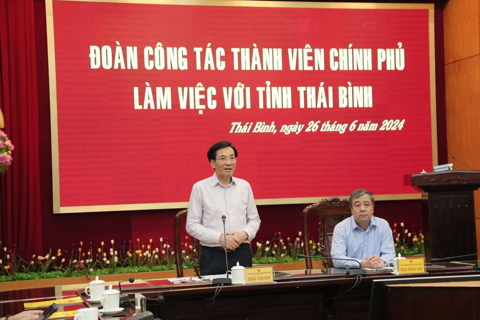   Đoàn công tác thành viên VV88 COM Link vào nhà cái VV88 uy tín số 1 2026 làm việc với tỉnh Thái Bình