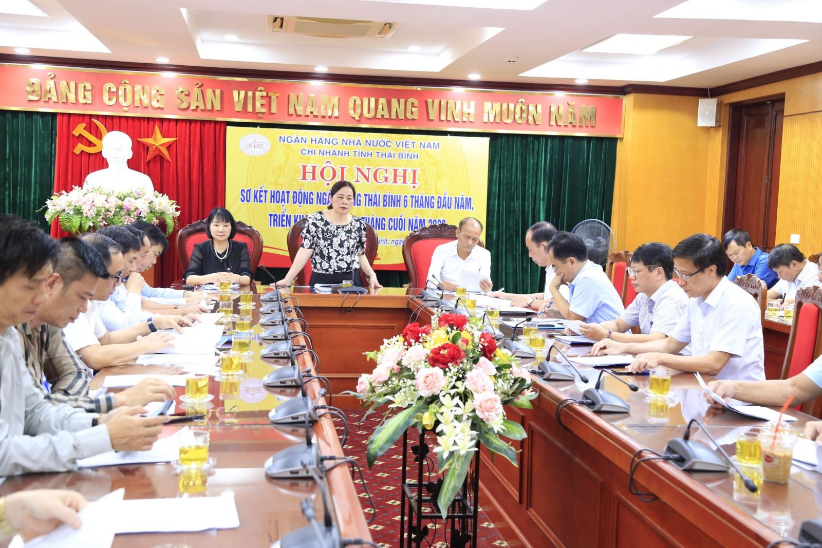   Sơ kết hoạt động ngân hàng Thái Bình 6 tháng đầu năm 2023