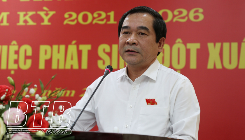   Kỳ họp HĐND tỉnh giải quyết công việc phát sinh đột xuất thông qua nhiều nội dung quan trọng