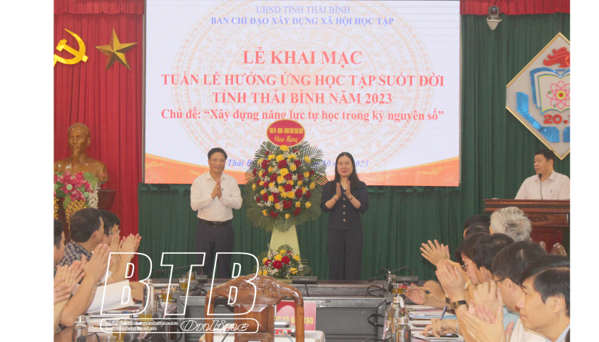   Khai mạc và phát động tuần lễ hưởng ứng học tập suốt đời năm 2023