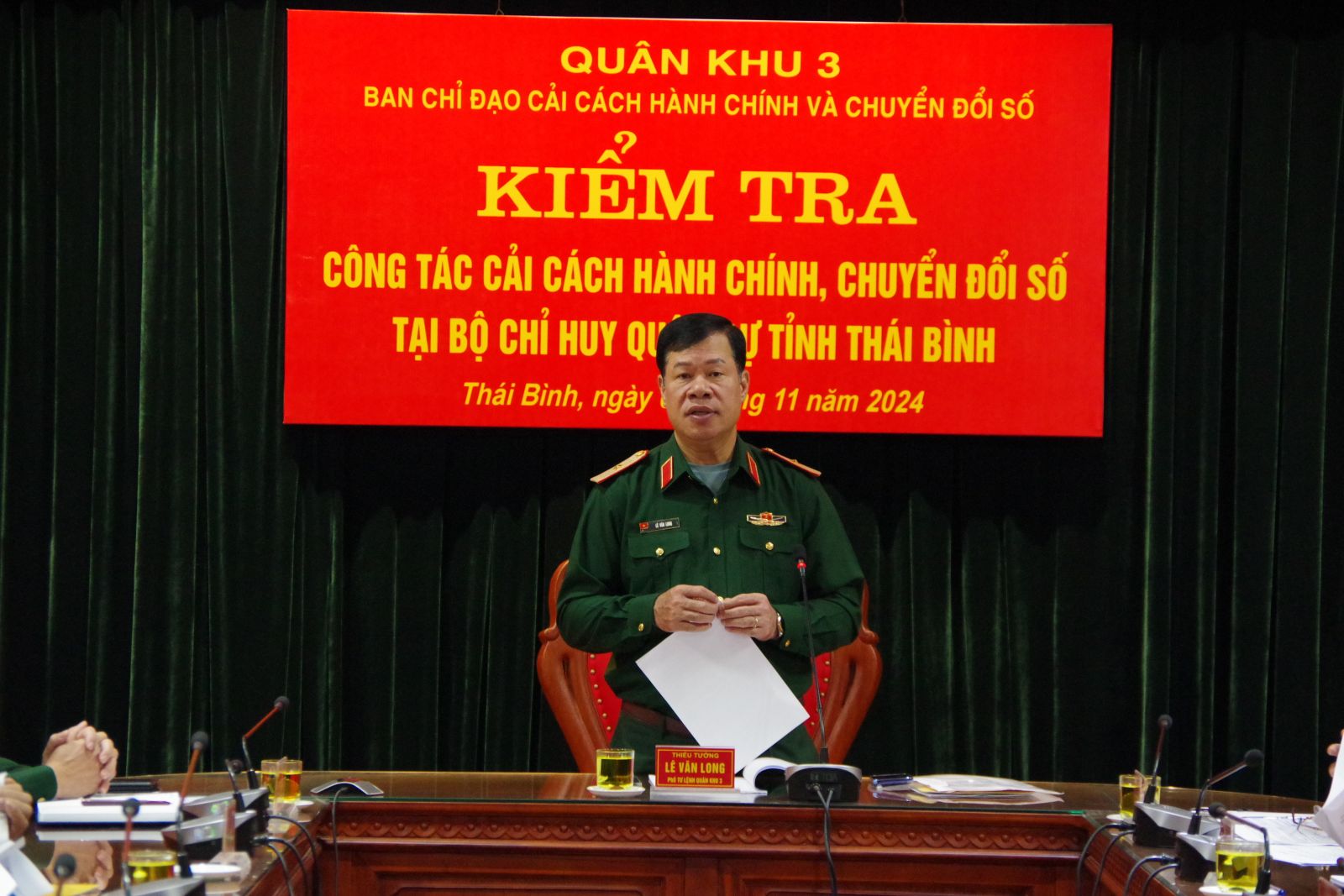   Kiểm tra công tác cải cách hành chính, chuyển đổi số