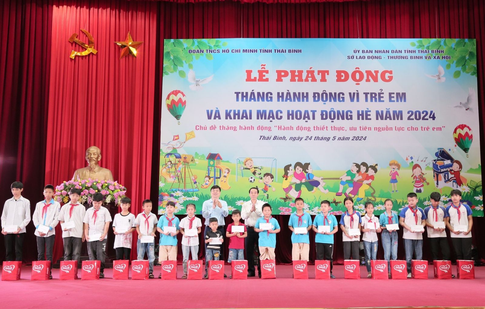   Phát động tháng hành động vì trẻ em và khai mạc hoạt động hè năm 2024