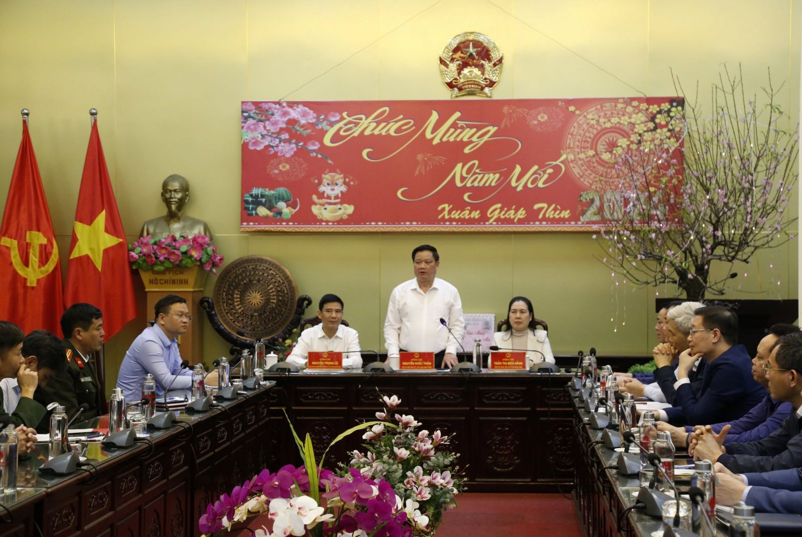   Đồng chí Phó Bí thư VV88 casino, Chủ tịch UBND tỉnh kiểm tra việc thực hiện các nhiệm vụ tết Nguyên đán Giáp Thìn 2024