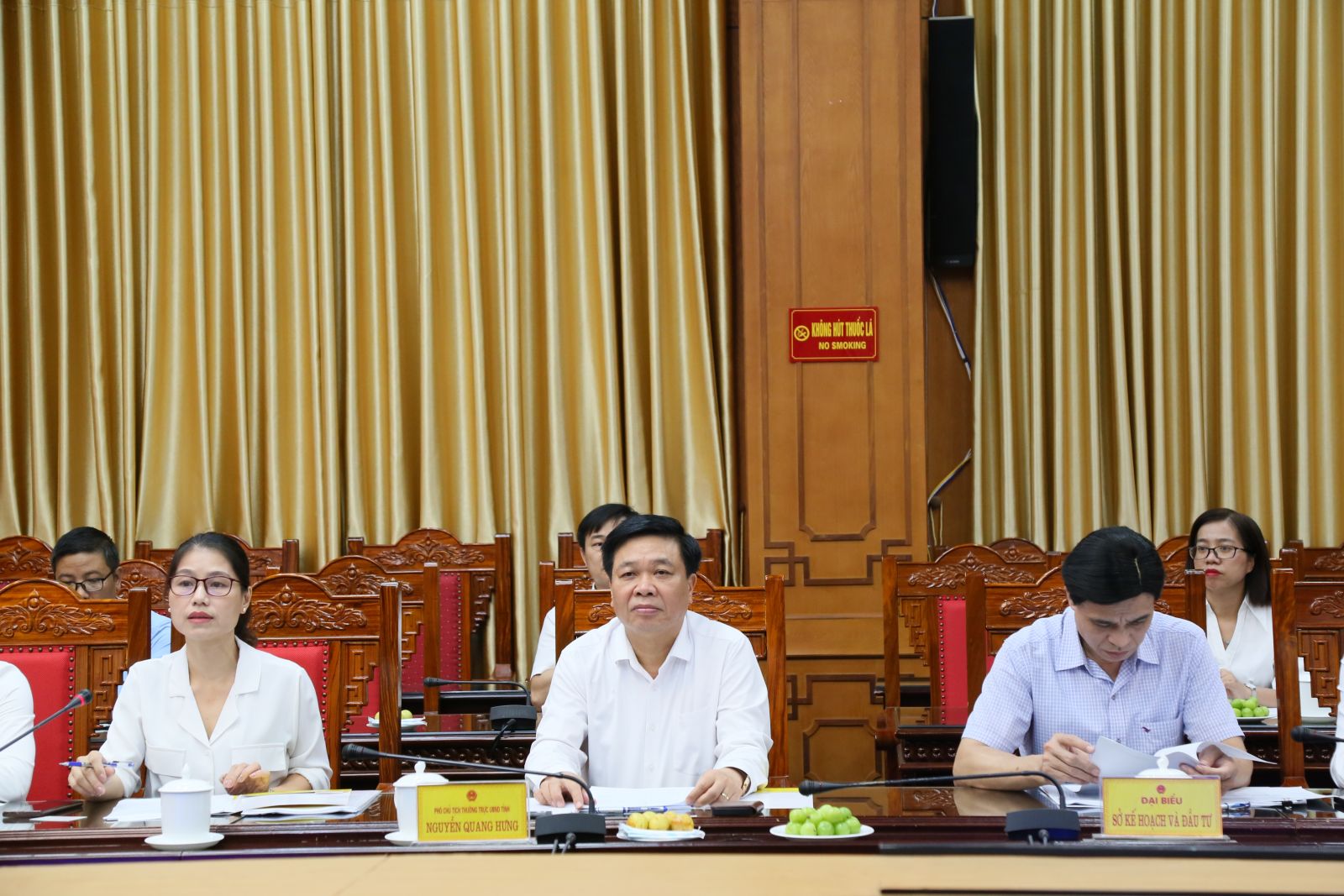   Lãnh đạo UBND tỉnh làm việc với Công ty Cổ phần Capital Holding