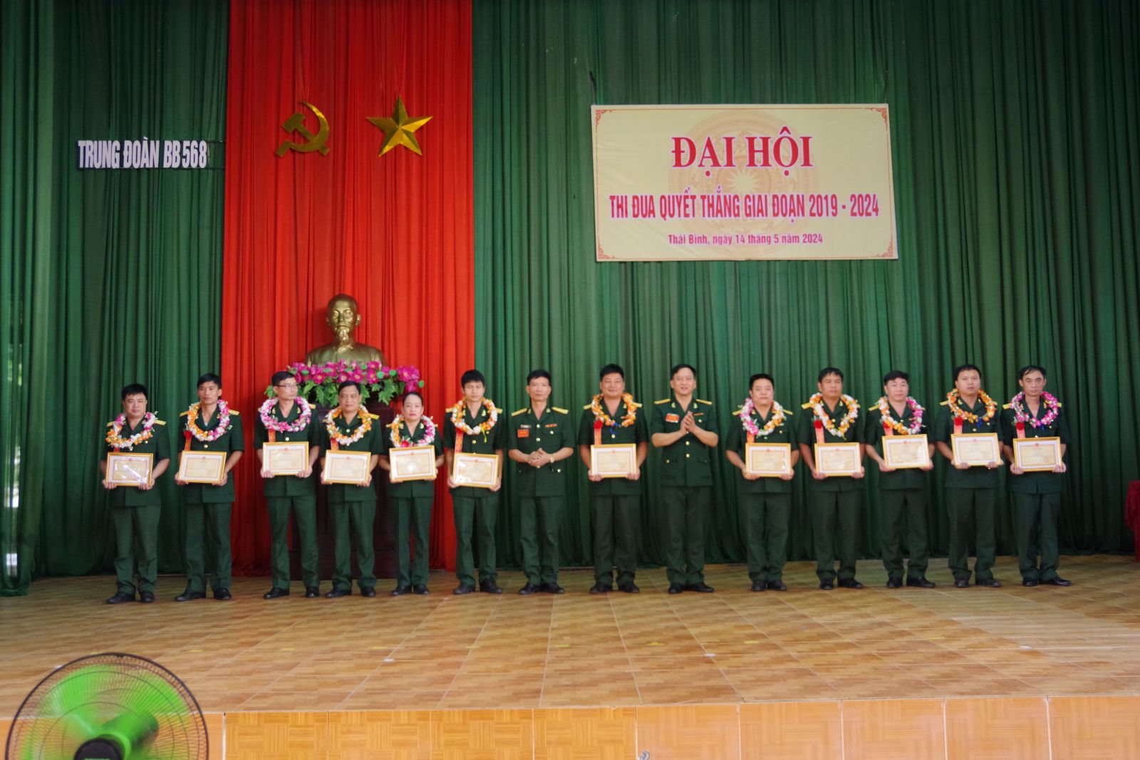   Trung đoàn bộ binh 568: Đại hội thi đua Quyết thắng giai đoạn 2019 - 2024