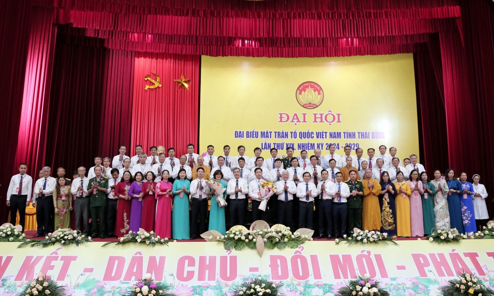   Đại hội đại biểu MTTQ tỉnh Thái Bình lần thứ XIX, nhiệm kỳ 2024 – 2029 thành công tốt đẹp