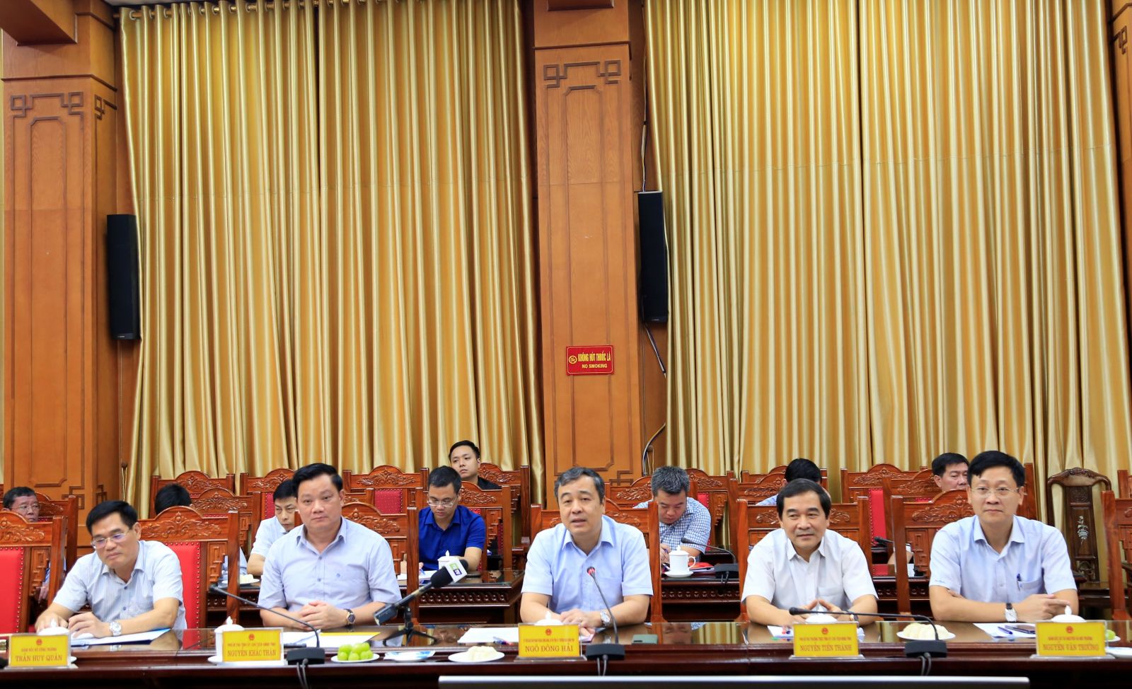   UBND tỉnh làm việc với Tập đoàn Trường Hải – Thaco