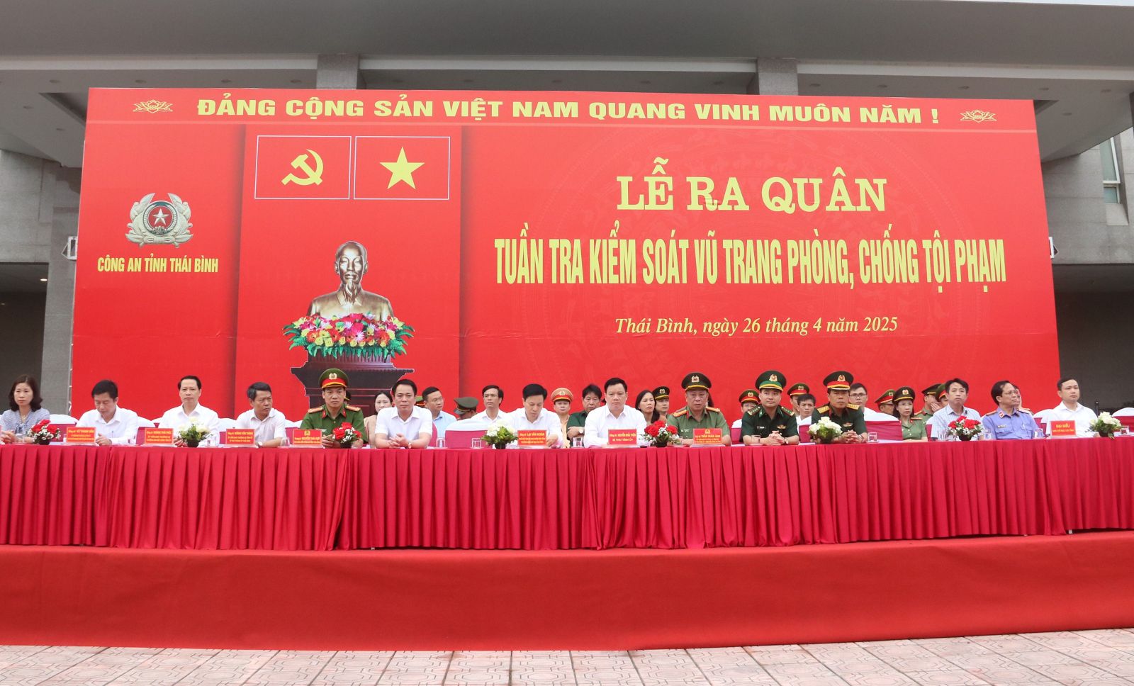   Công an tỉnh ra quân tuần tra kiểm soát vũ trang phòng, chống VV888 kèo World Cup 2026