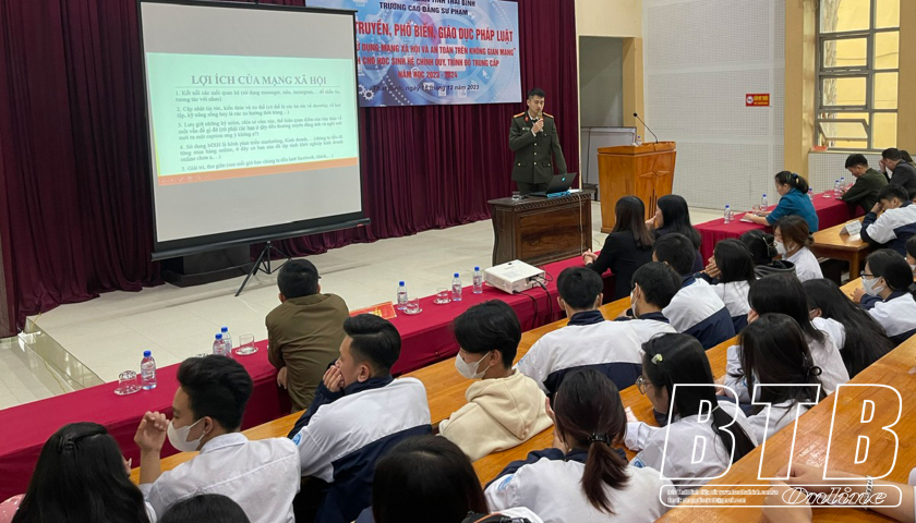   Tuyên truyền kiến thức pháp luật về an ninh mạng