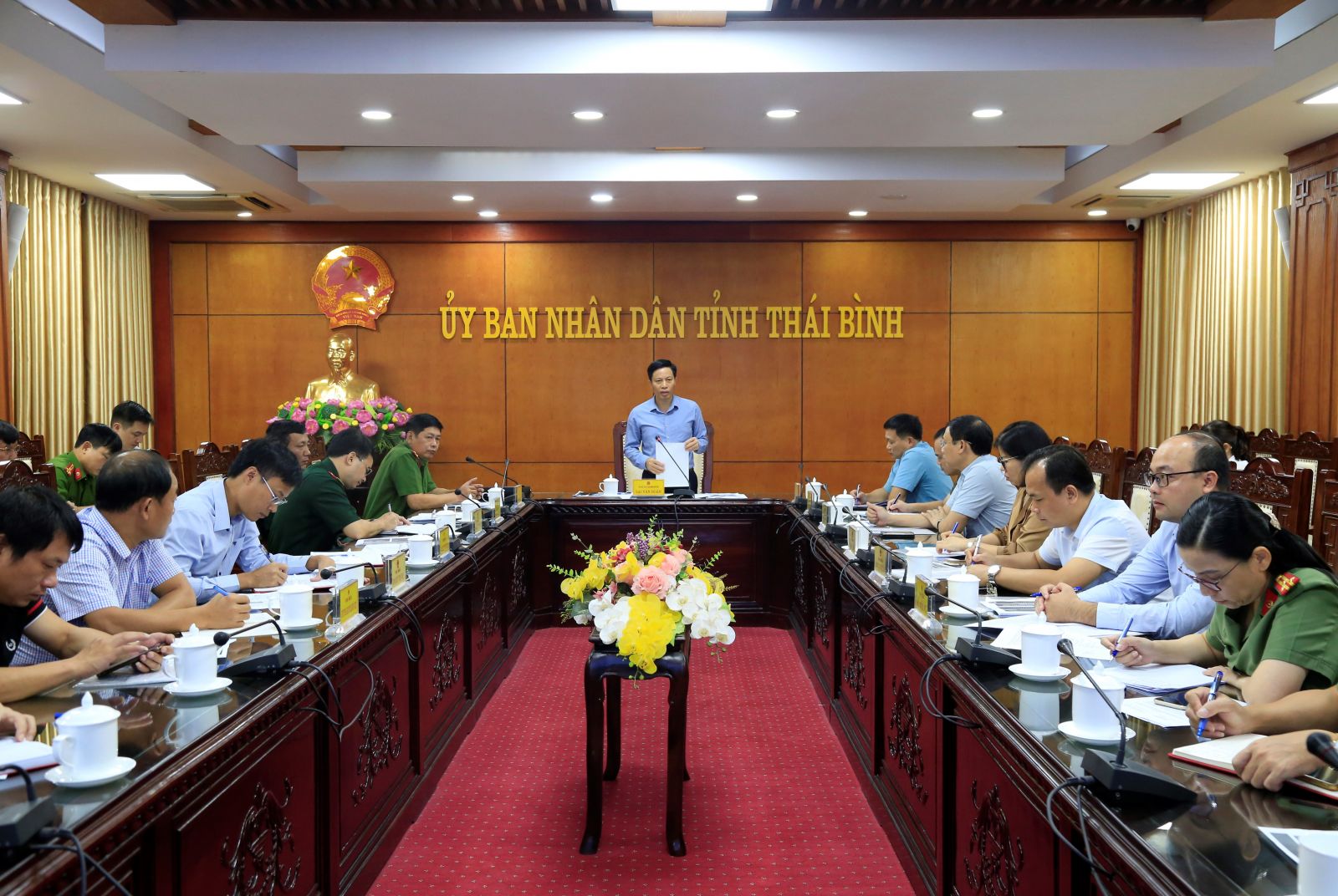   Sẵn sàng diễn tập phòng cháy, chữa cháy và cứu nạn, cứu hộ tại Công ty Hóa chất mỏ Thái Bình - MICCO