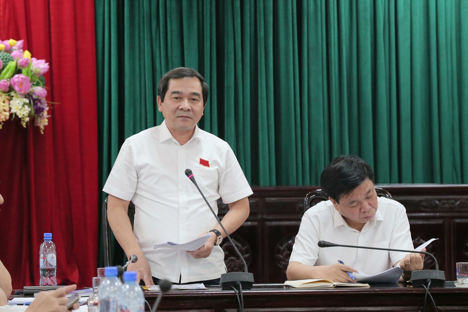   Thống nhất nội dung thảo luận tại các tổ đại biểu HĐND tỉnh