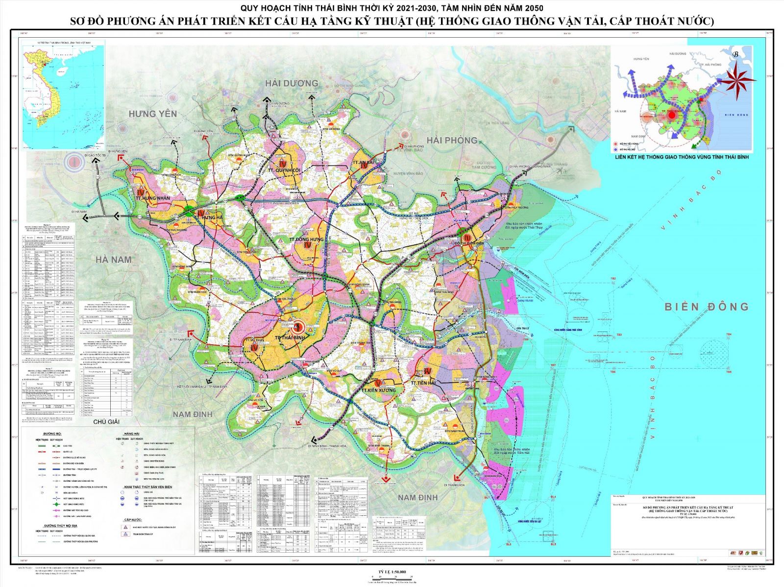  Quy hoạch tỉnh Thái Bình: Phát triển hạ tầng VV88 dự đoán xổ số ba miền siêu chính xác kết nối, tạo động lực thu hút đầu tư