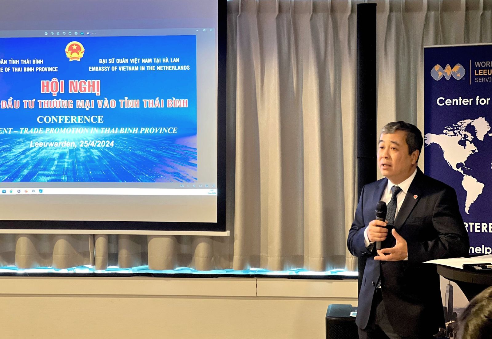   Hội nghị xúc tiến đầu tư - thương mại vào tỉnh Thái Bình tại Vương quốc Hà Lan
