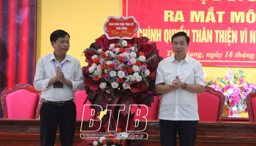   Tiền Hải: Ra mắt mô hình “Chính quyền thân thiện vì nhân dân phục vụ”