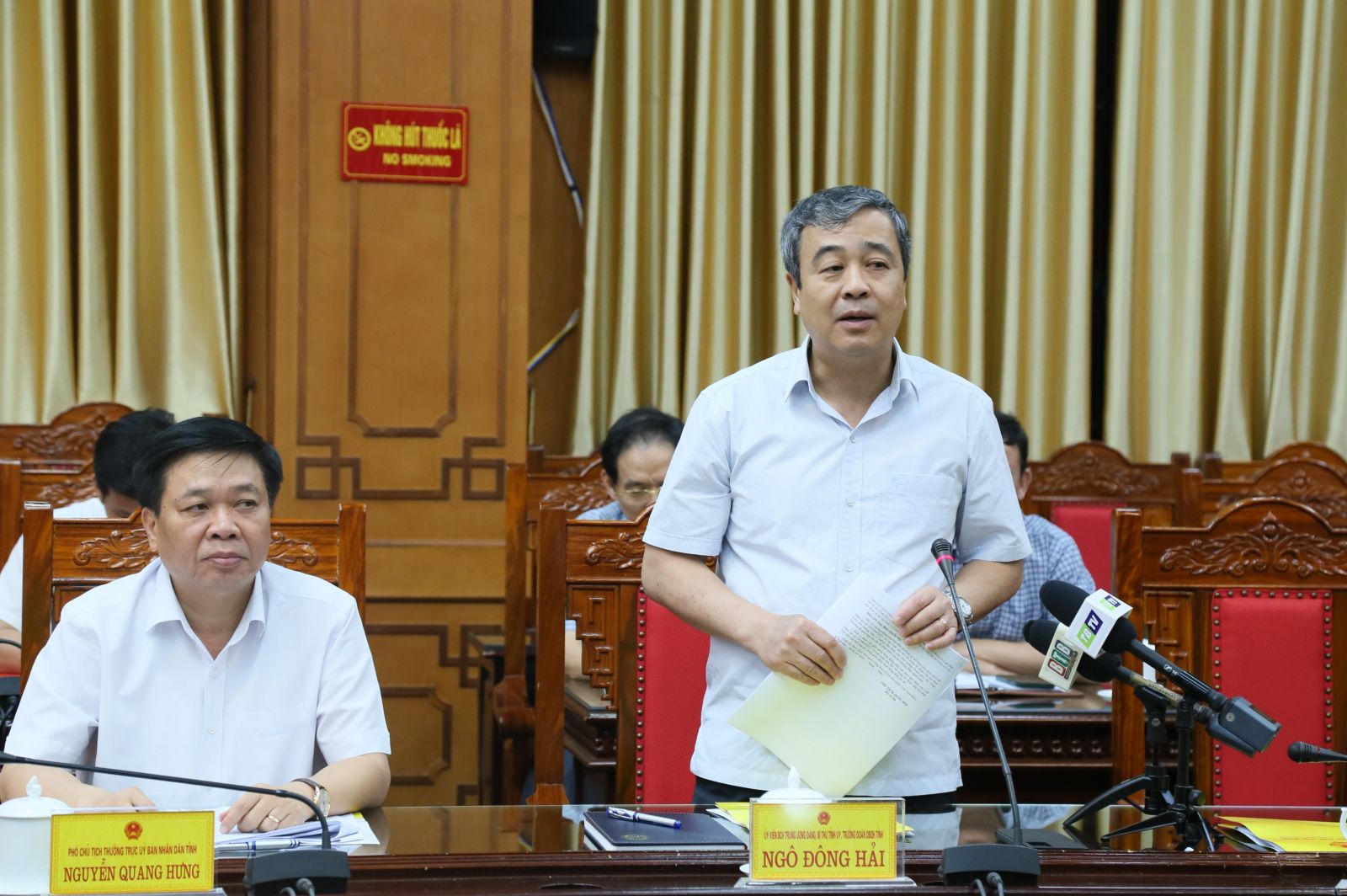   Làm việc với UBND tỉnh về khảo sát, thẩm tra dự án Luật Điện lực (sửa đổi)