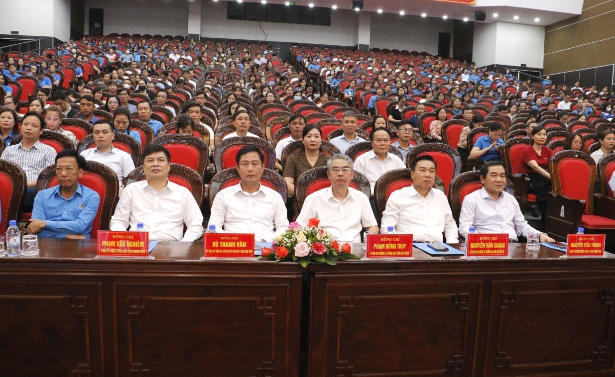   Thái Bình: Tuyên dương  95 chủ tịch công đoàn cơ sở xuất sắc, tiêu biểu