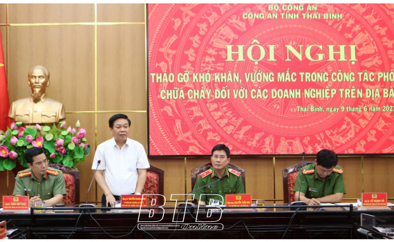   Tháo gỡ khó khăn, vướng mắc đối với VV88 it com thể thao, live casino, slot, bắn cá, xổ số trong công tác phòng cháy chữa cháy