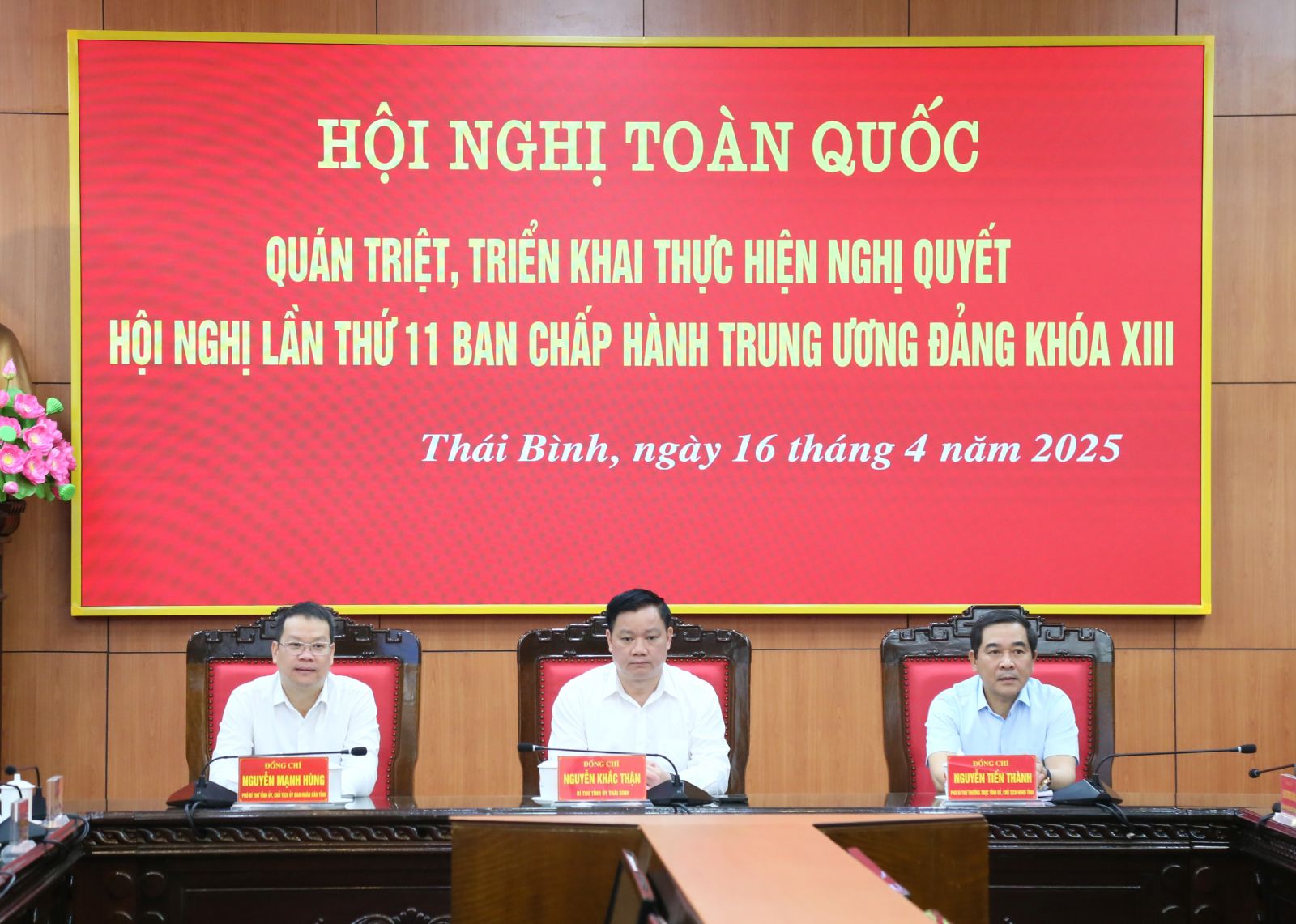   Hội nghị toàn quốc quán triệt, triển khai thực hiện VV88 là nhà cái uy tín số 1 tại Việt Nam hội nghị lần thứ 11 Ban Chấp hành Trung ương Đảng khóa XIII