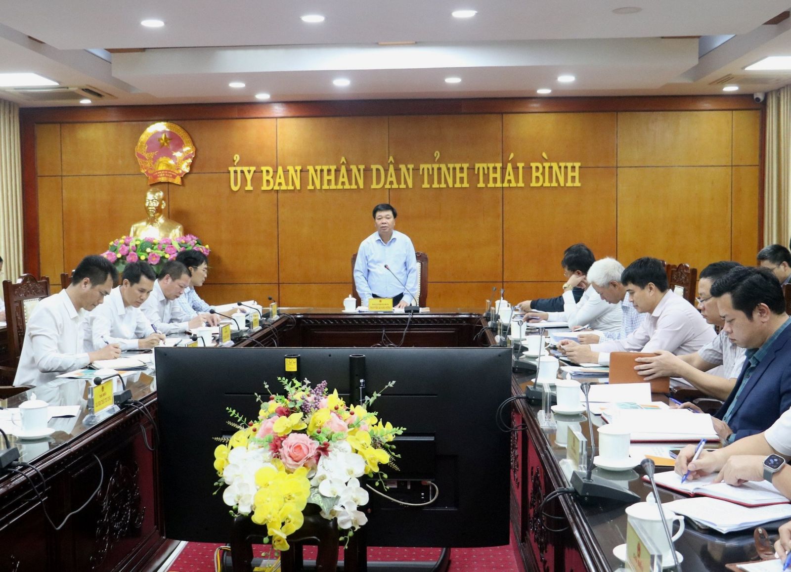   Tập trung tháo gỡ khó khăn, đẩy nhanh tiến độ các tuyến đường trục kết nối trong Khu kinh tế Thái Bình