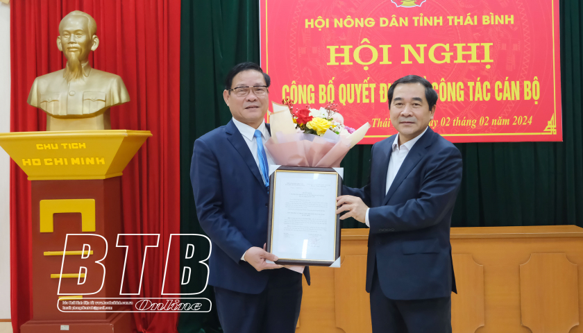   Trao quyết định công nhận chức danh Phó Chủ tịch Hội Nông dân tỉnh