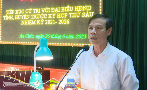   Cử tri Đông Hưng kiến nghị tỉnh, huyện có giải pháp bao tiêu nông sản cho nông dân