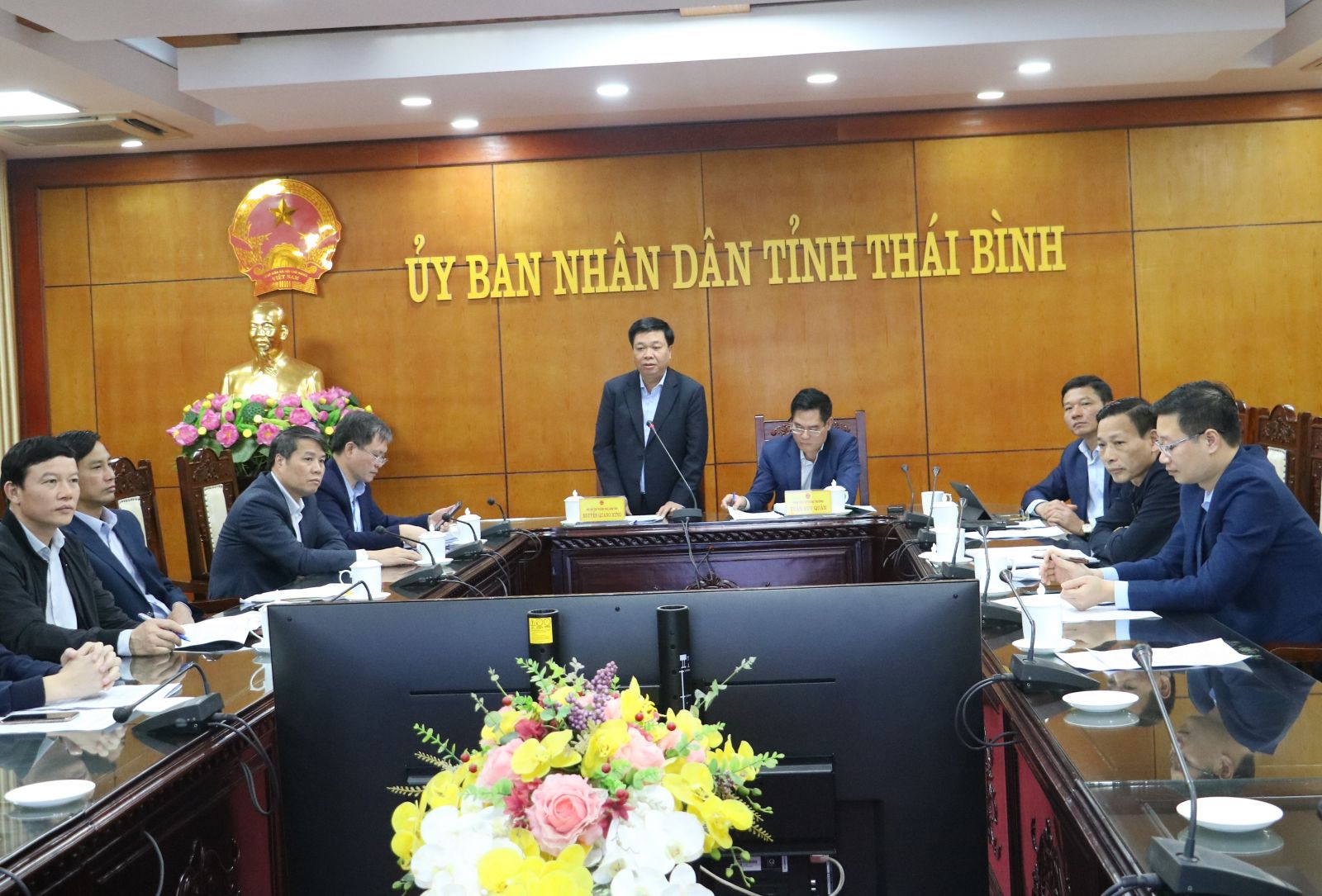   Hội nghị trực tuyến triển khai các nhiệm vụ giải pháp đẩy nhanh tiến độ dự án đường dây 500kV